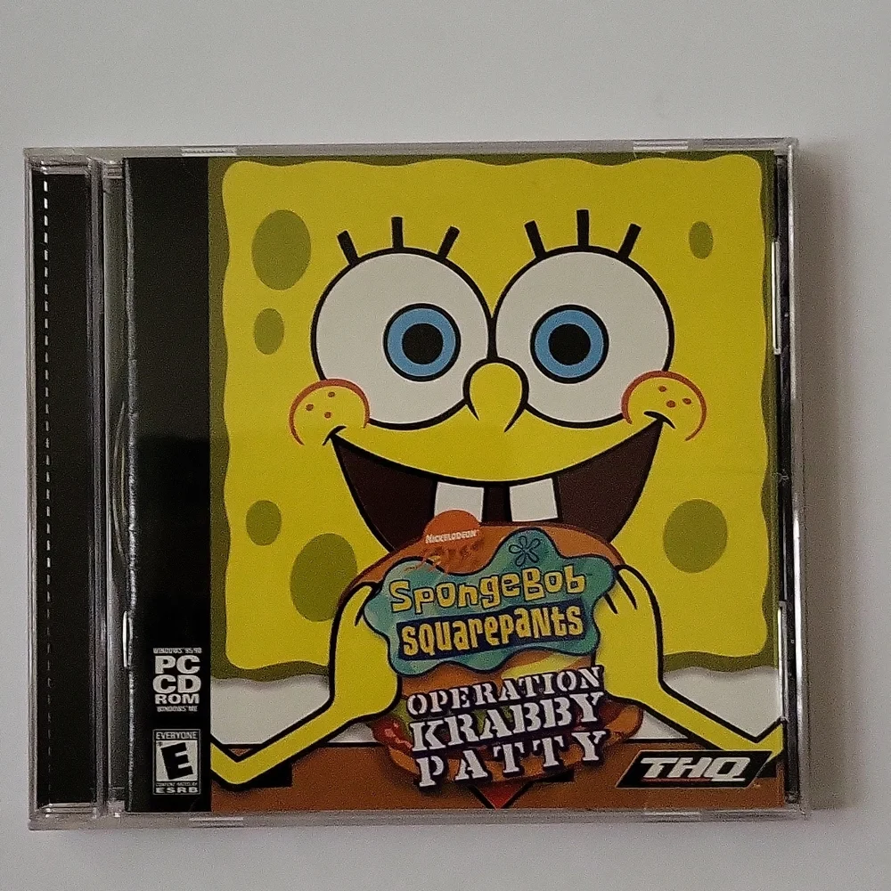 SpongeBob SquarePants Operation Crabby Patty THQ PC CD